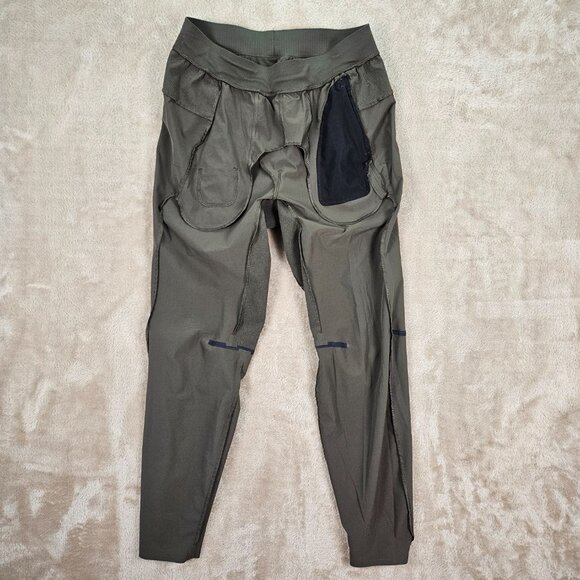 lululemon Jogger Pant Stretch Zip Pocket Green Athletic Gym Performance Mens M - Picture 14 of 16